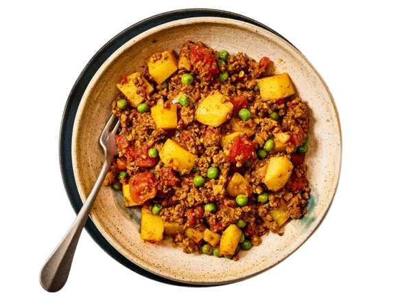 Beef Qeema Plus Vegetables